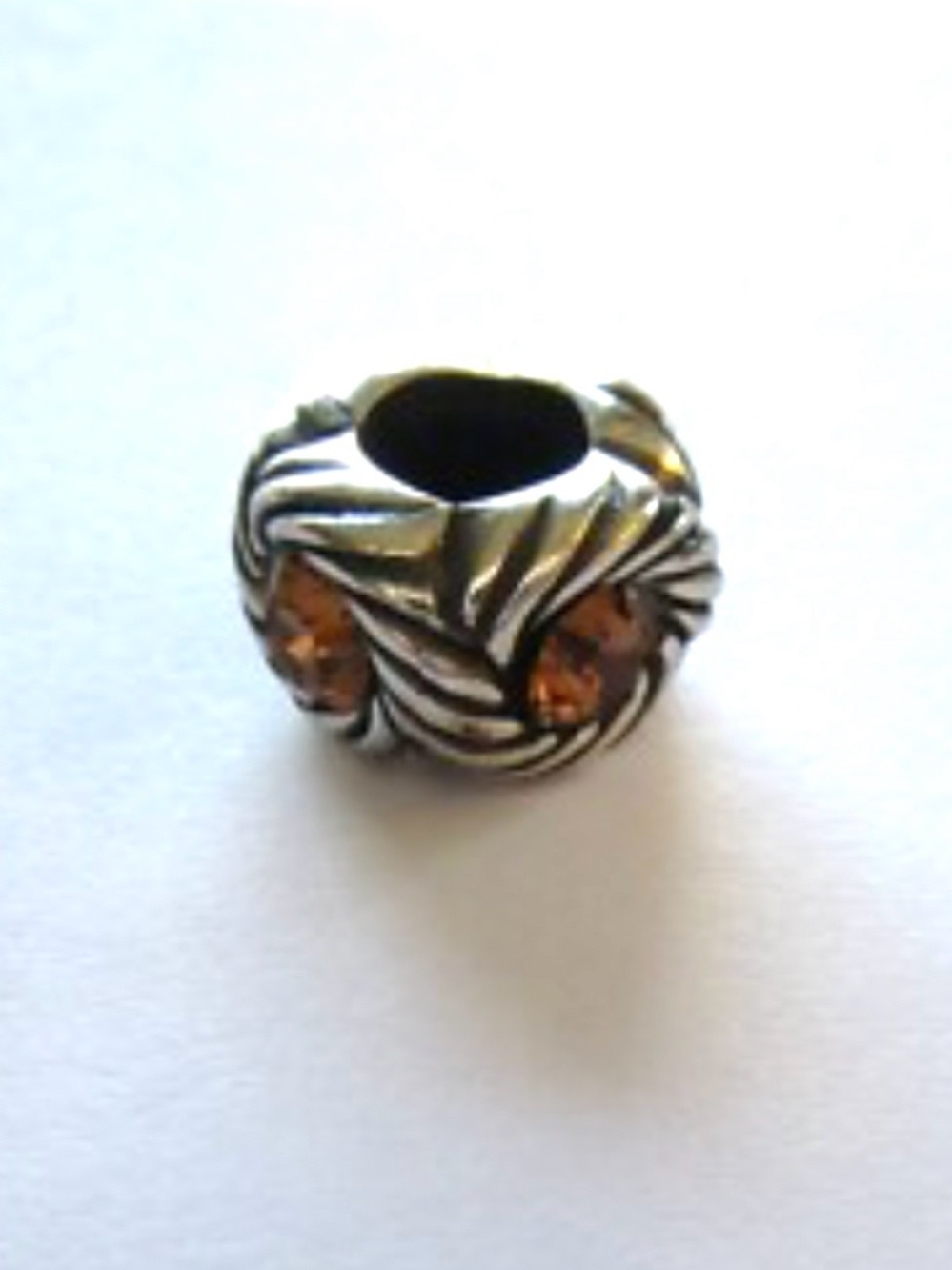 🧡Brighton VTG DAZZLE SWAROVSKI CRYSTAL Bead!
